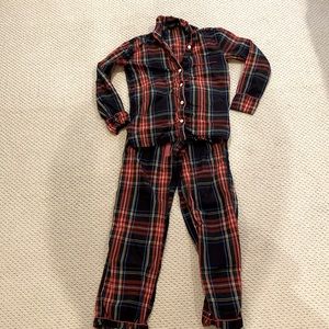 J. Crew Tartan Plaid Pajama Set